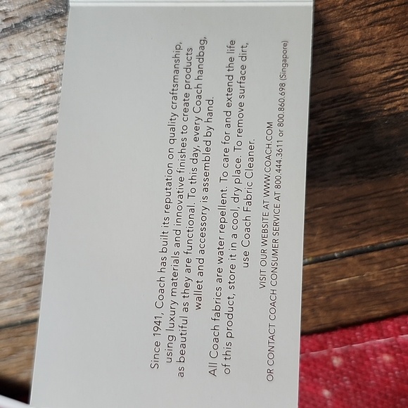 Coach Zipper Pouch - Picture 7 of 7